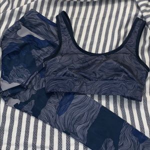 Leggings and Sports Bra Set